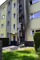 Rollerbrand dann Feuer 1 Fassadenbrand Koeln Gremberg Kroppergasse P18